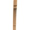 Ekena Millwork 3 1/2"W x 28"D x 34"H Merced Smooth Knee Brace, Western Red Cedar BRC04X28X34MRC00SWR - alternate 2